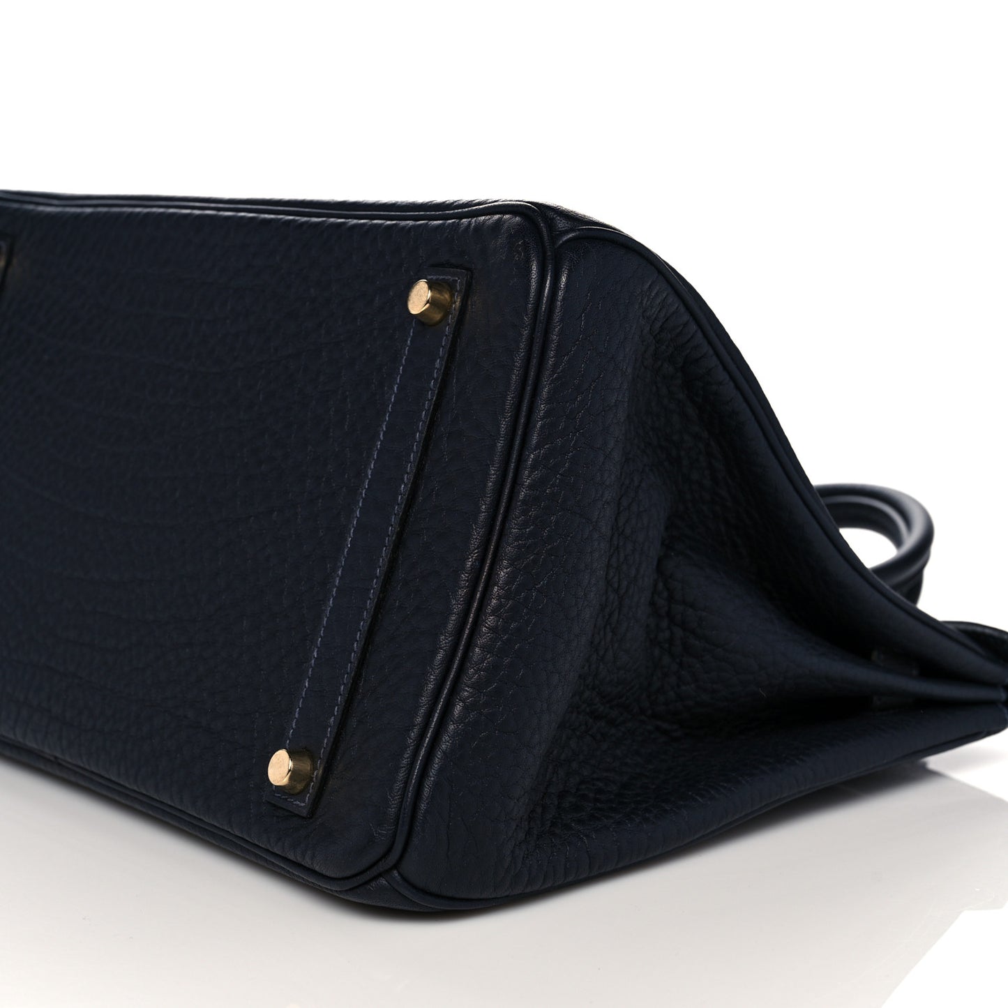 Buffle Skipper Birkin 35 Bleu Indigo