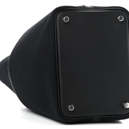 Hermes Toile Goeland Swift Cargo Picotin Lock 18 Black 16 of 19