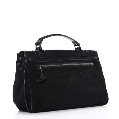 Proenza Schouler Suede Medium PS1 Satchel Black 3 of 18