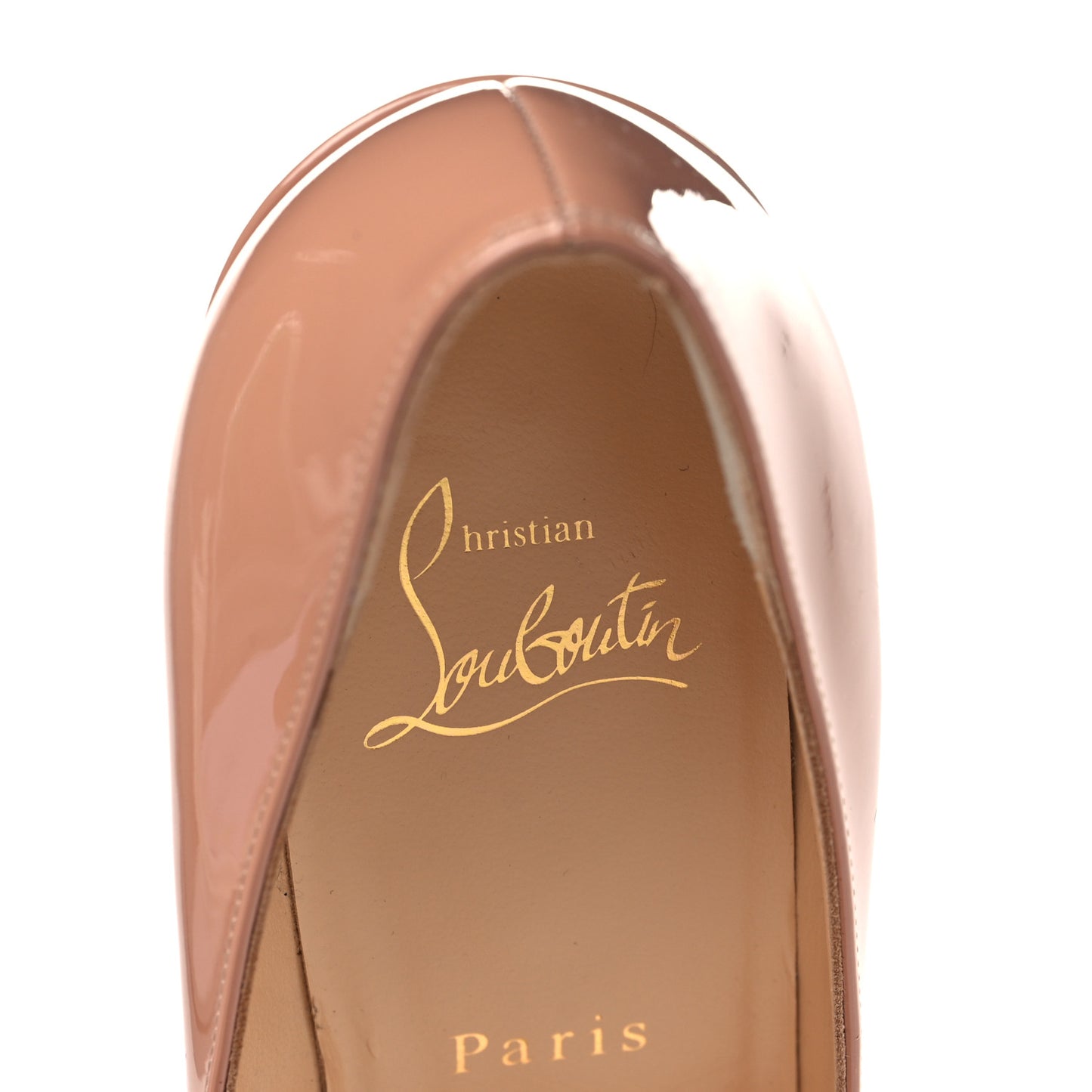 Patent Calfskin Miss Sab 85 Pumps 37 Beige