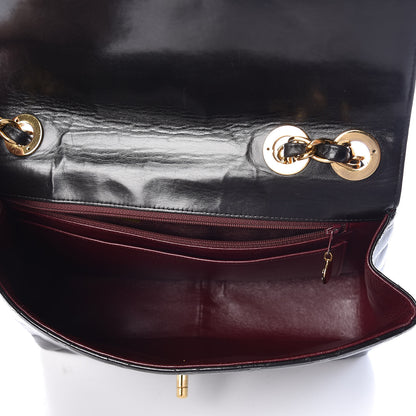 Chanel Lambskin Quilted Jumbo Single Flap Black 5 of 12