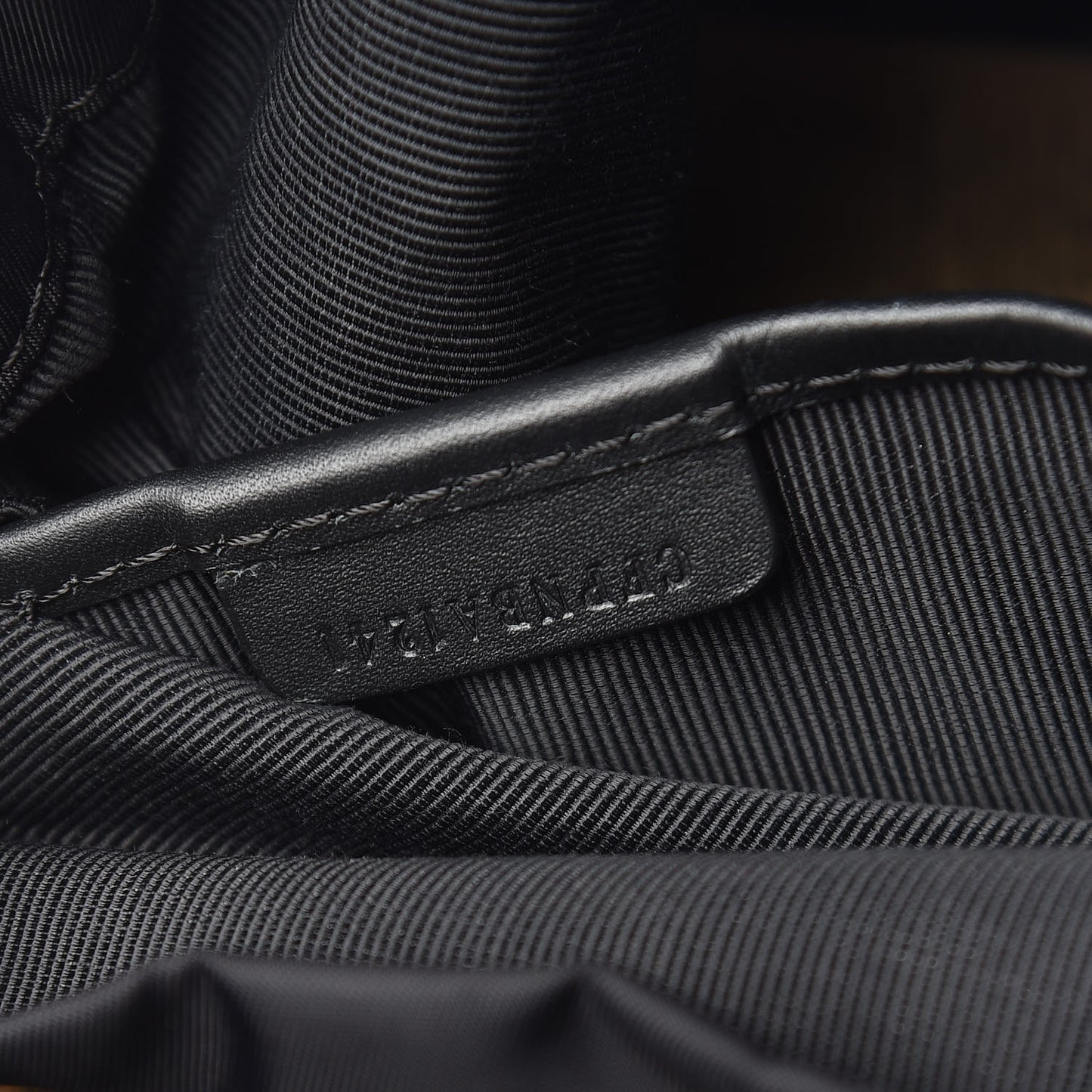 Nylon Small Rucksack Backpack Black