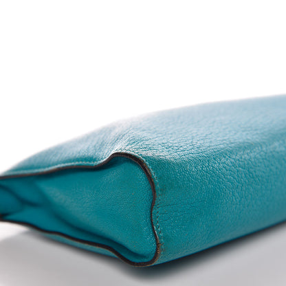 Hermes Chevre Mysore Karo GM Turquoise 11 of 16