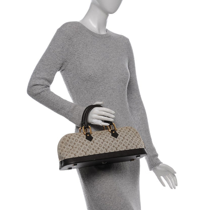 Louis Vuitton Mini Monogram Alma Long Kaki 2 of 6