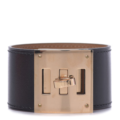 Hermes Box Kelly Dog Bracelet T3 Black 1 of 7