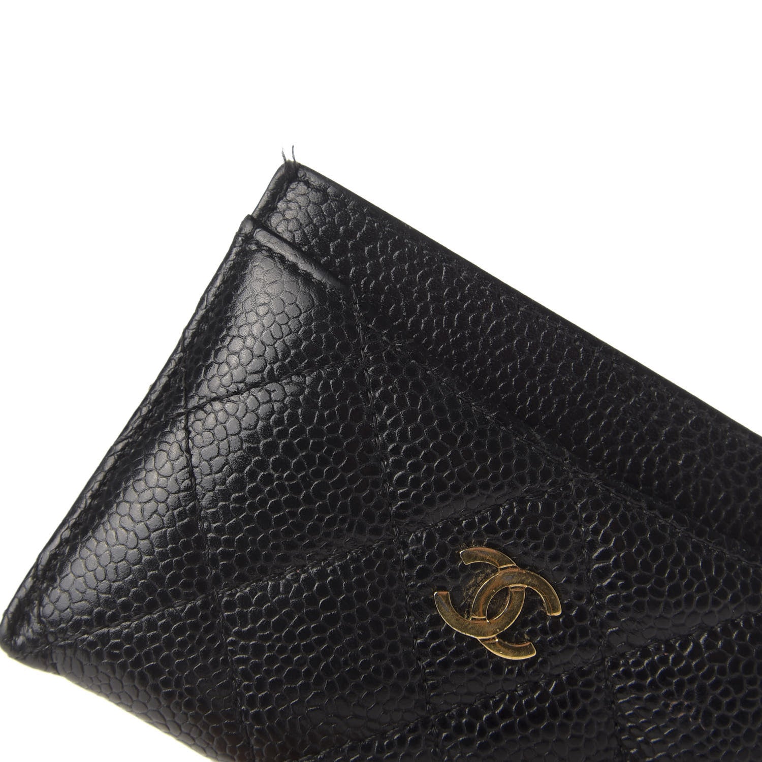 Chanel Caviar Quilted Card Holder Black 7 of 8