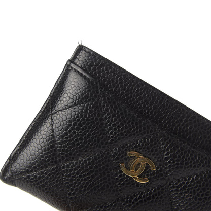 Chanel Caviar Quilted Card Holder Black 7 of 8