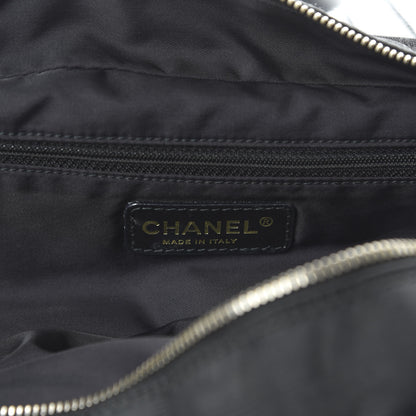 Chanel Nylon Travel Bowler Black 8 of 10