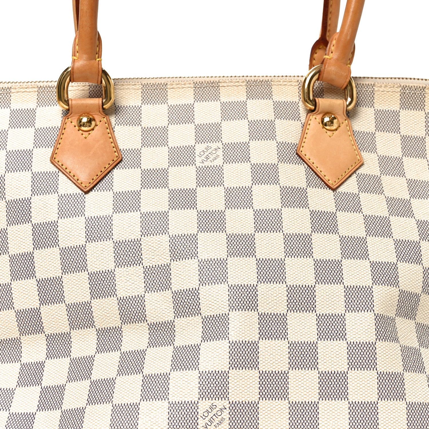Louis Vuitton Damier Azur Saleya MM 7 of 9