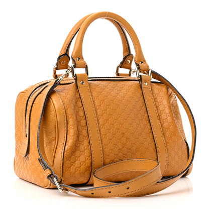 Gucci Microguccissima Small Boston Yellow 3 of 12