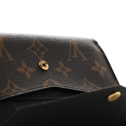 Louis Vuitton Monogram Pallas Compact Wallet Black 7 of 10