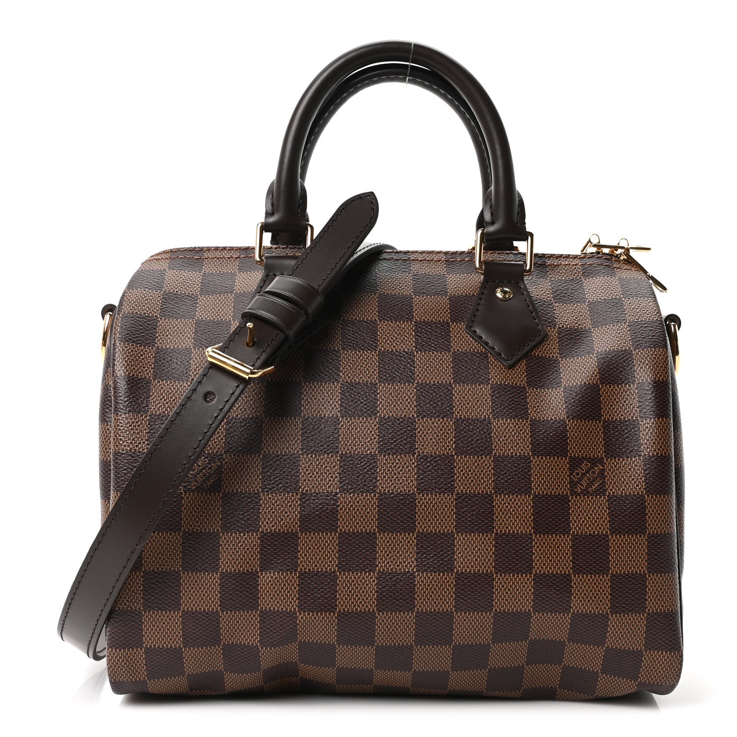 Louis Vuitton Damier Ebene Speedy Bandouliere 25 1 of 10