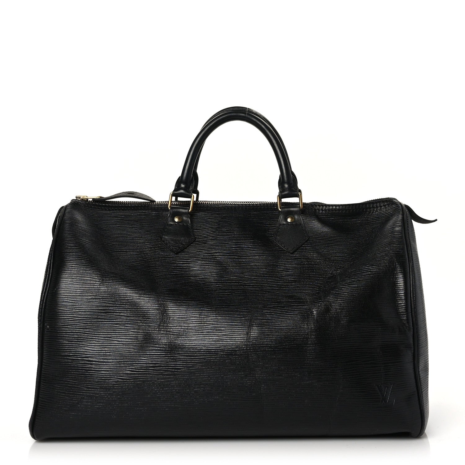 Louis Vuitton Epi Speedy 35 Black 1 of 10