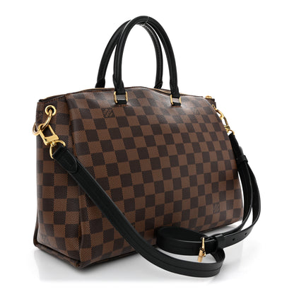 Louis Vuitton Damier Ebene Odeon Tote MM Black 3 of 10
