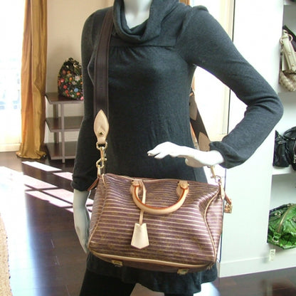 Louis Vuitton Monogram Eden Speedy Peach 2 of 12