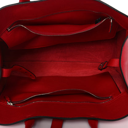Gucci Soft Calfskin Medium Jackie Top Handle Bag Hibiscus Red 5 of 12