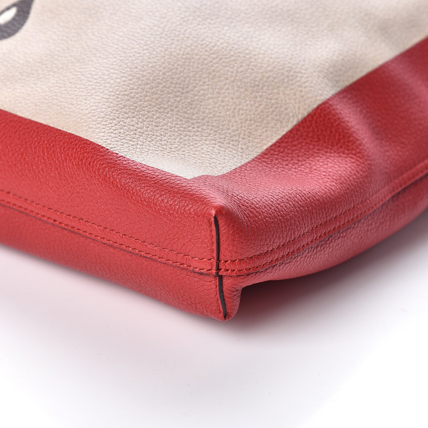 Gucci Calfskin Elton John Levon-Goodbye Tote Red 10 of 10