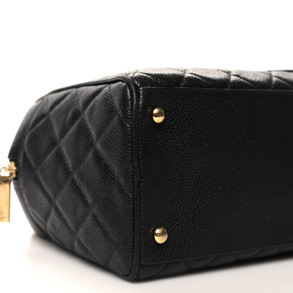 Chanel Caviar Quilted Boston Black 9 of 10