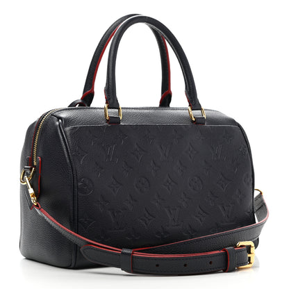 Louis Vuitton Empreinte Speedy Bandouliere 25 NM Marine Rouge 3 of 10