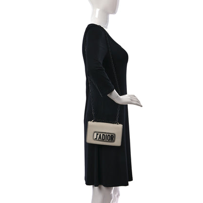 Christian Dior Smooth Calfskin Mini J'Adior Chain Flap Bag Off White 2 of 10