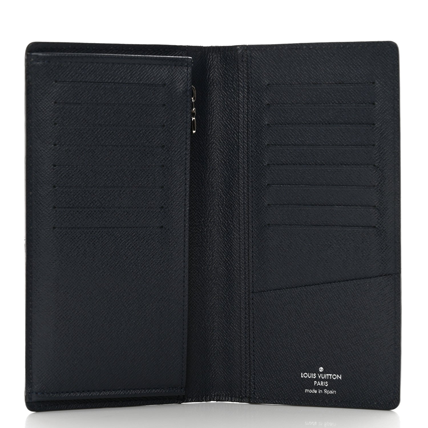 Louis Vuitton Epi Brazza Wallet Blue Marine 5 of 11