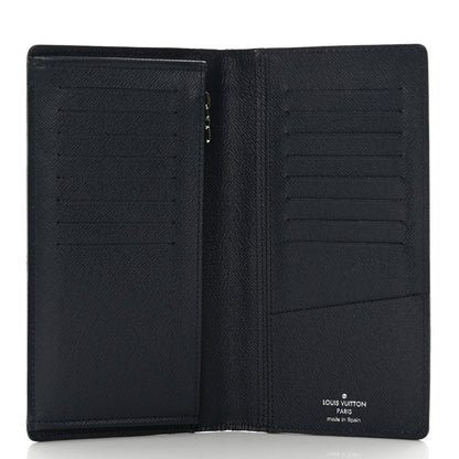 Louis Vuitton Epi Brazza Wallet Blue Marine 5 of 11