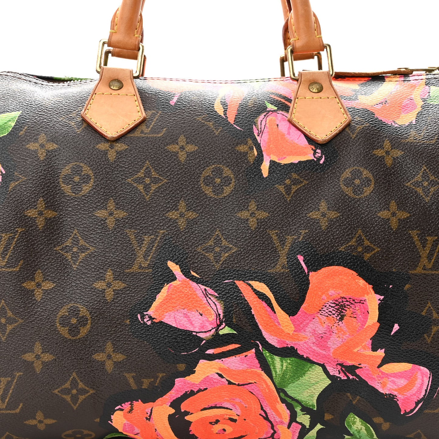 Monogram Roses Speedy 30