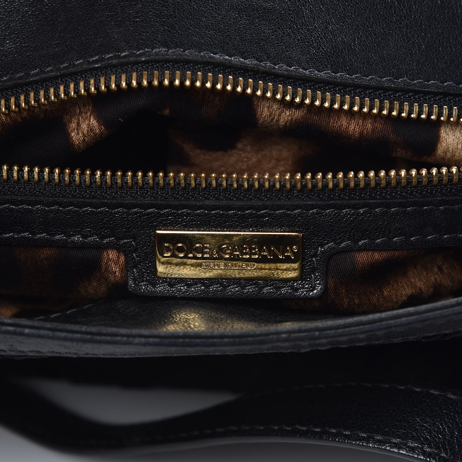 Dolce & Gabbana Calfskin Lace Large Miss Sicily Satchel Black 6 of 13