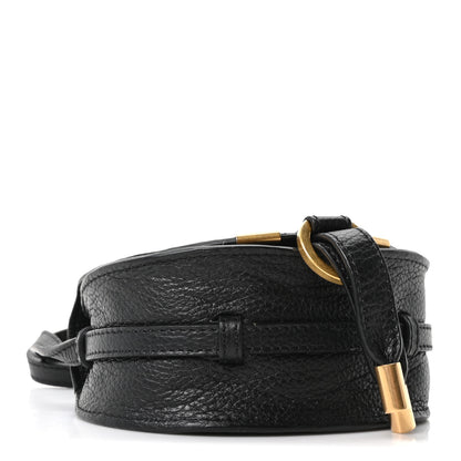 Chloe Calfskin Nano Marcie Saddle Bag Black 4 of 10