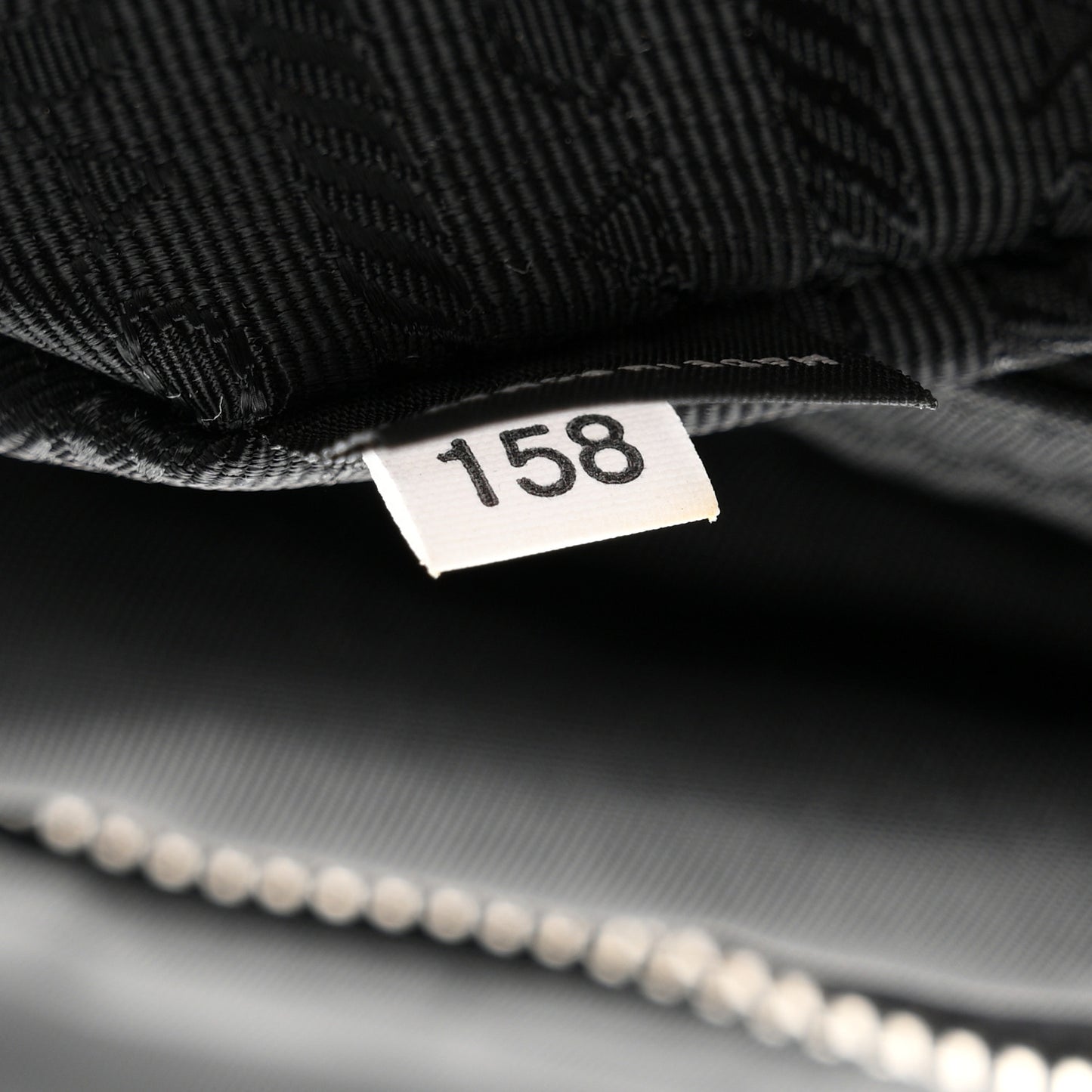 Tessuto Nylon Vela Diaper Bag Black