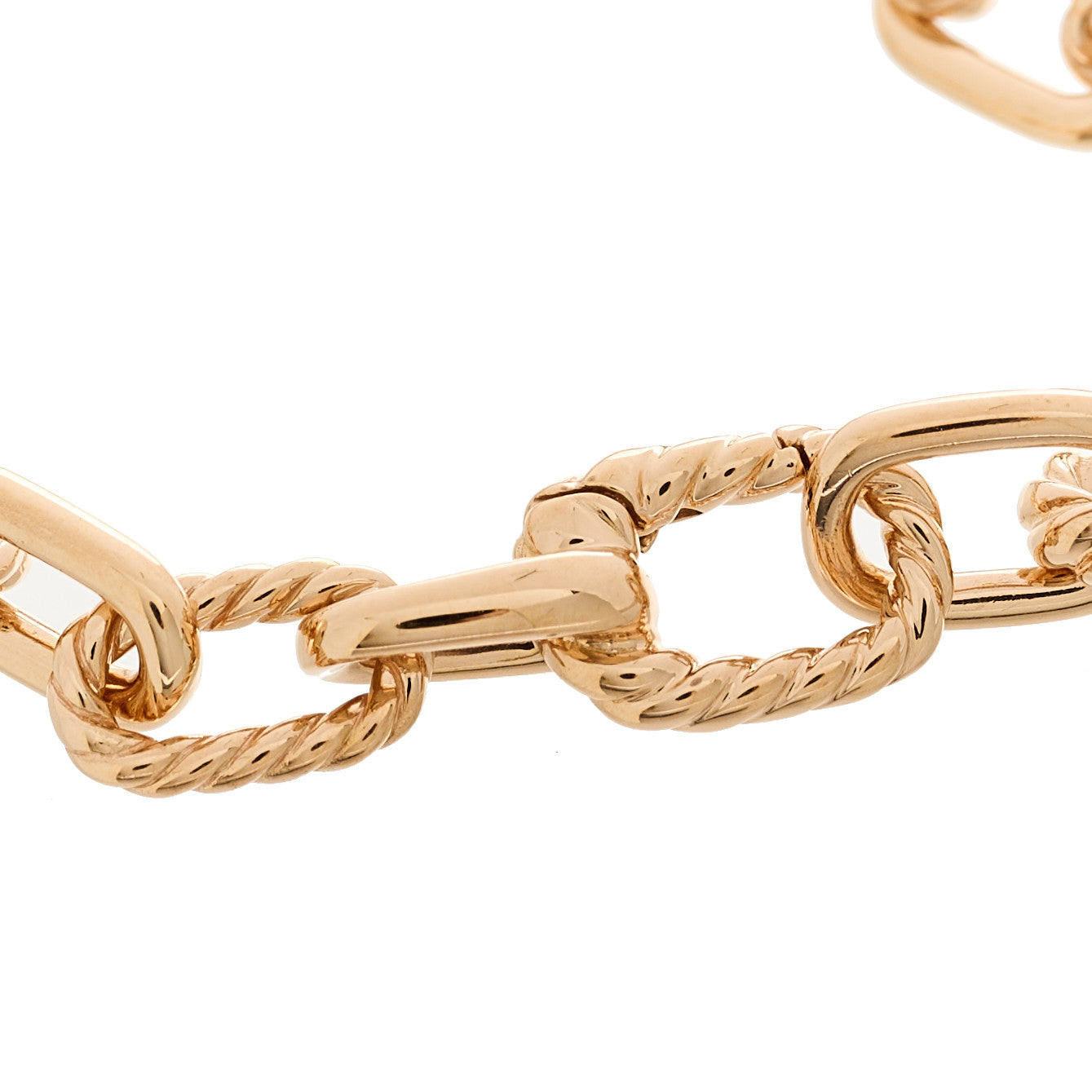 David Yurman 18K Rose Gold 6mm Madison Classic Chain Bracelet 3 of 5