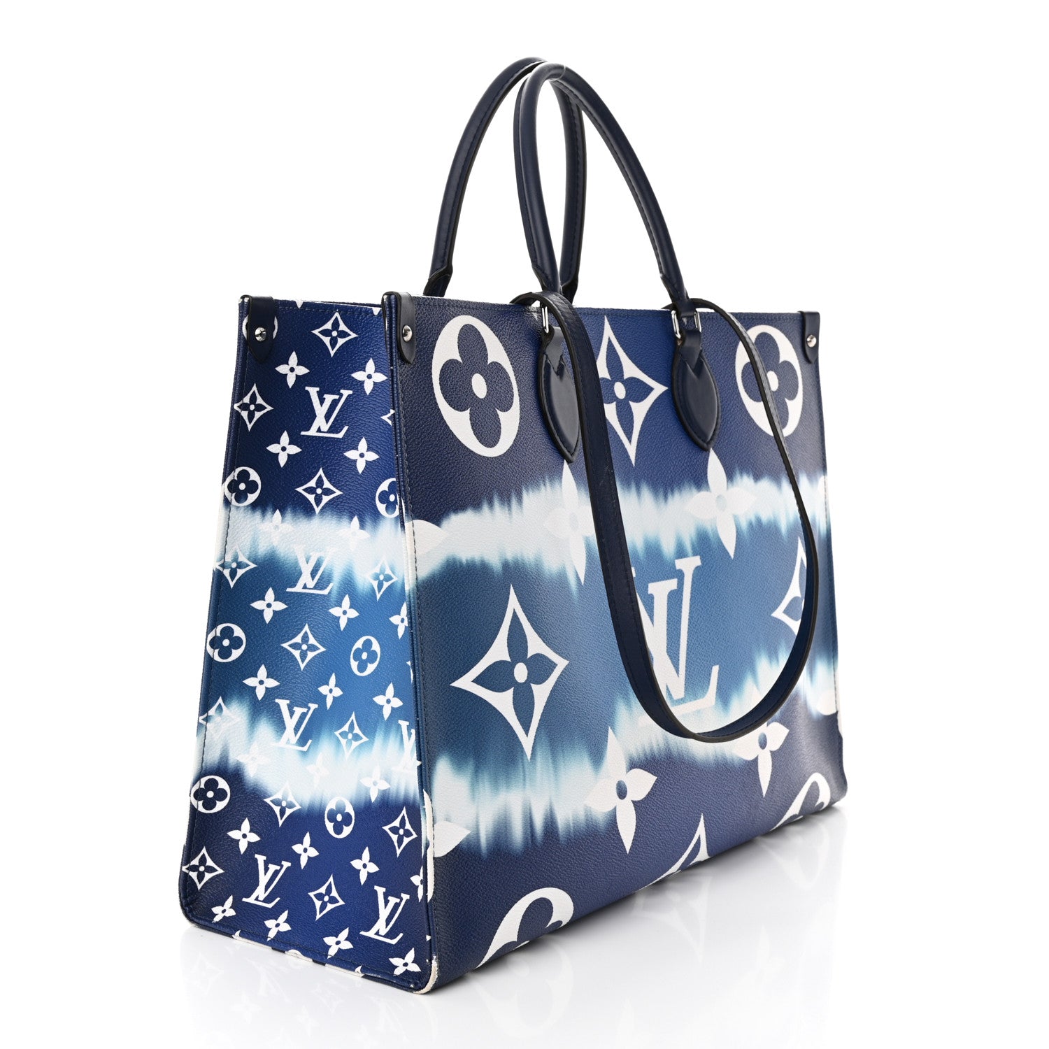 Louis Vuitton Monogram Escale Onthego GM Blue 3 of 21