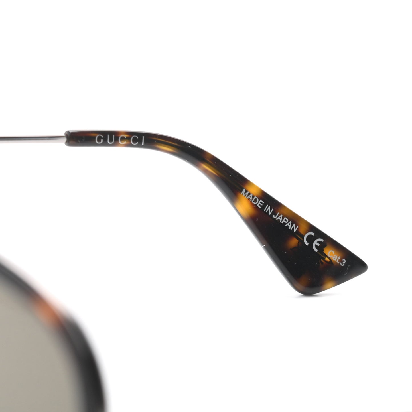 Acetate Aviator Sunglasses GG0062S Tortoise