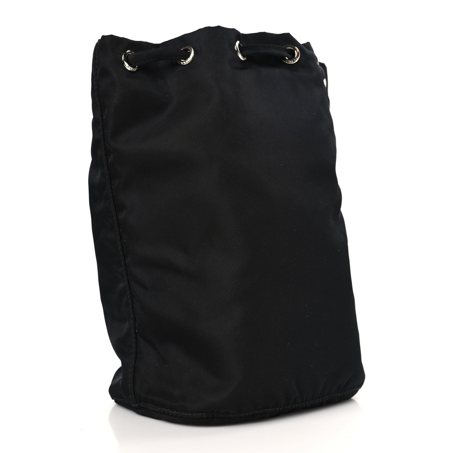 Prada Nylon Vela Drawstring Pouch Black 3 of 8