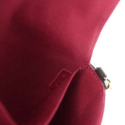 Louis Vuitton Monogram Pochette Felicie Chain Wallet Fuchsia 10 of 12