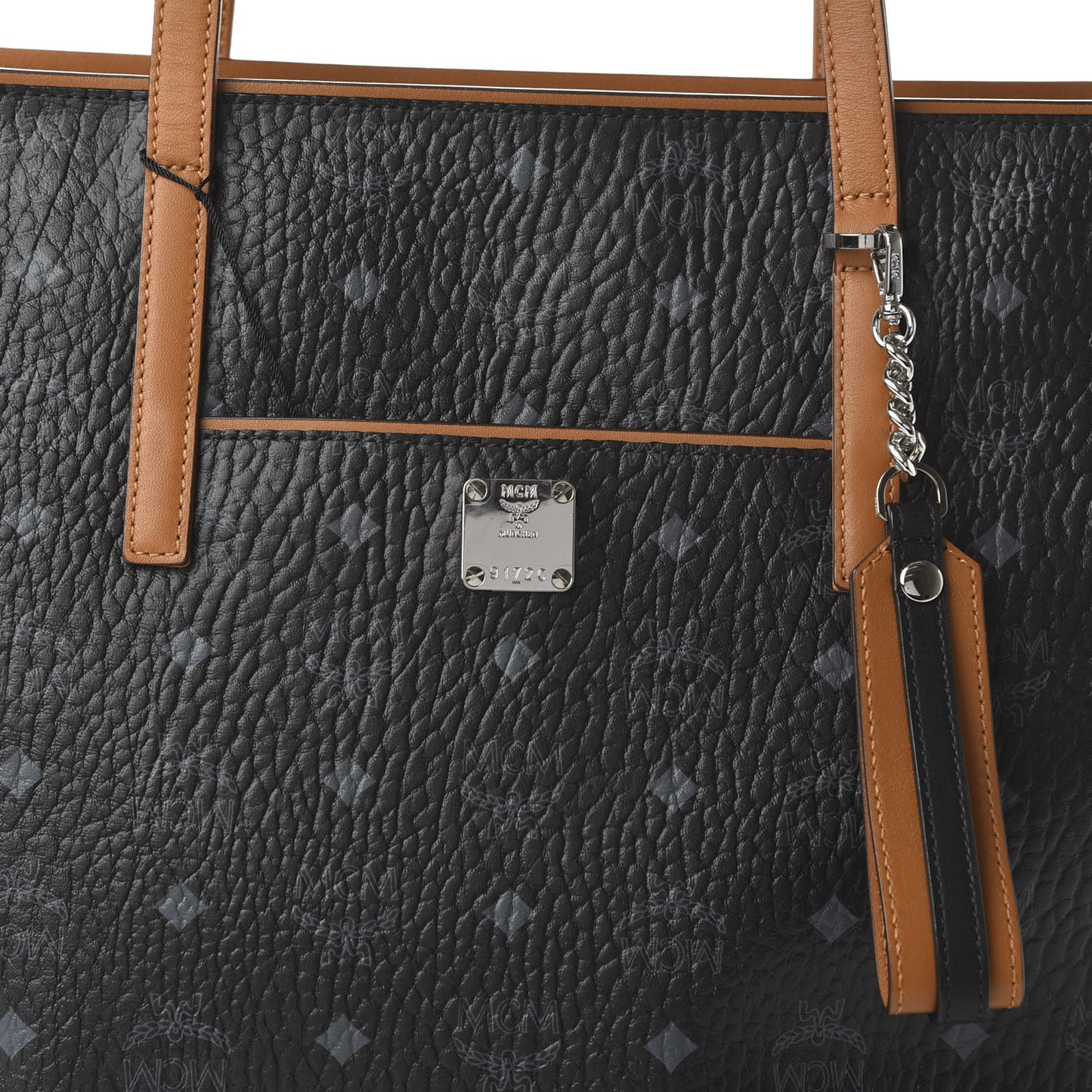 Visetos Medium Anya Shopper Tote Black