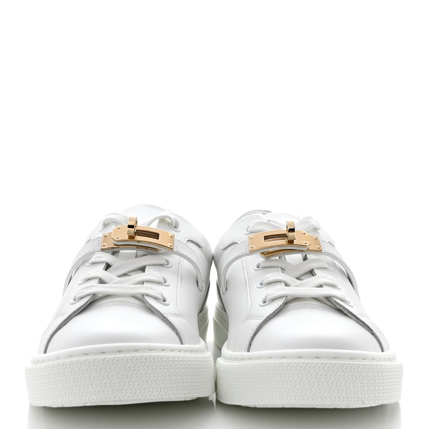 Calfskin Day Sneakers 38 White