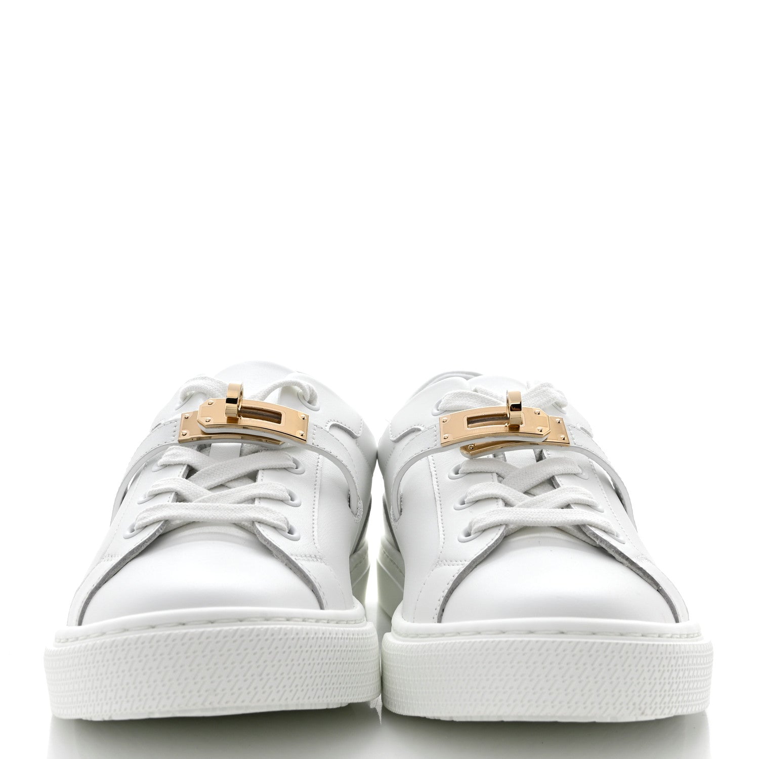 Hermes Calfskin Day Sneakers 38 White 2 of 8
