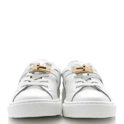 Hermes Calfskin Day Sneakers 38 White 2 of 8