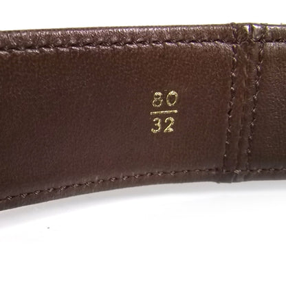 Chanel Suede Classic Belt 80/32 Brown 4 of 4