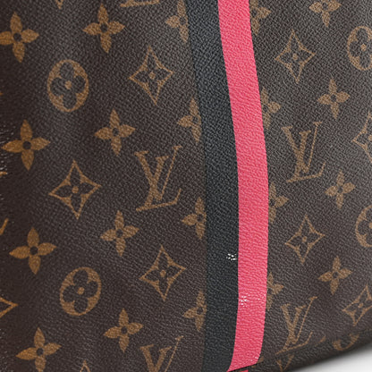 Louis Vuitton Monogram My LV Heritage Neverfull MM Fuchsia Black 14 of 14