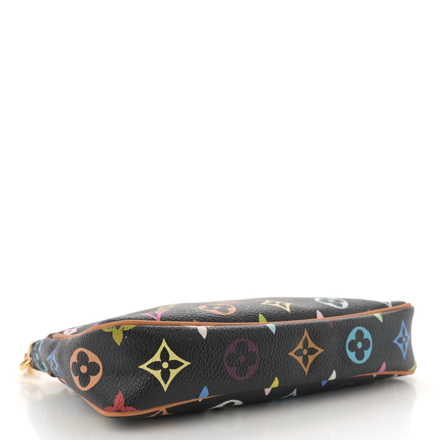 Louis Vuitton Monogram Multicolor Pochette Accessories Black 4 of 10