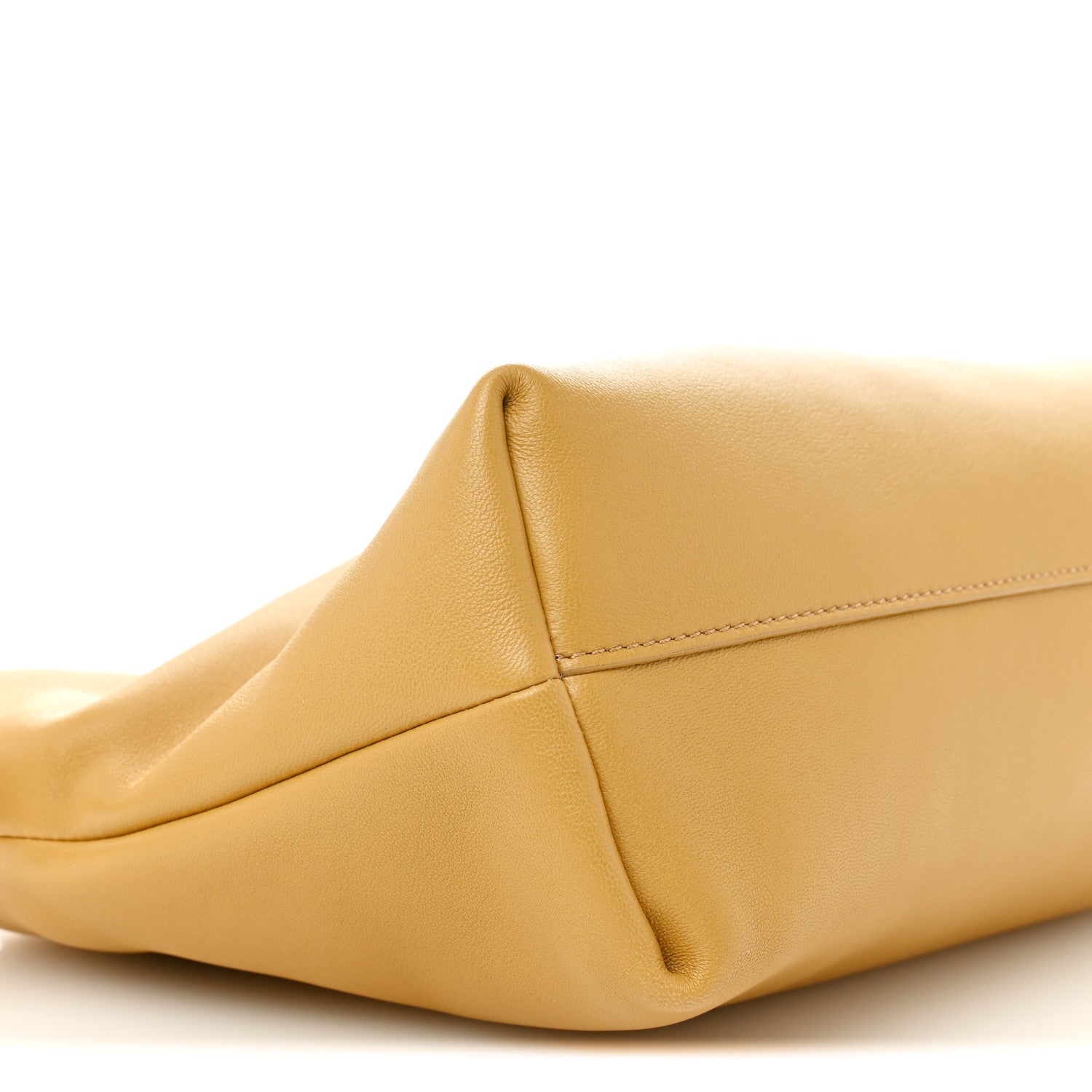 Loewe Mellow Nappa Donut Medium Chain Flamenco Knot Clutch Sahara 9 of 10
