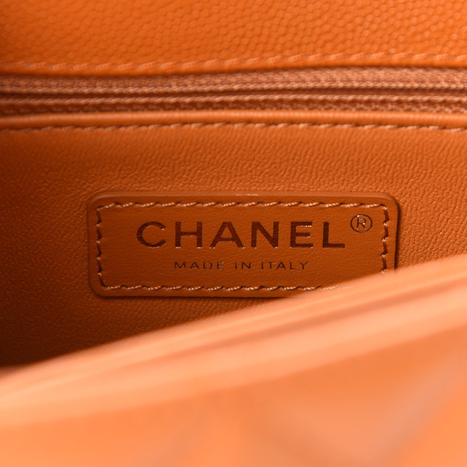 Chanel Caviar Quilted Mini Coco Handle Flap Light Brown 8 of 11