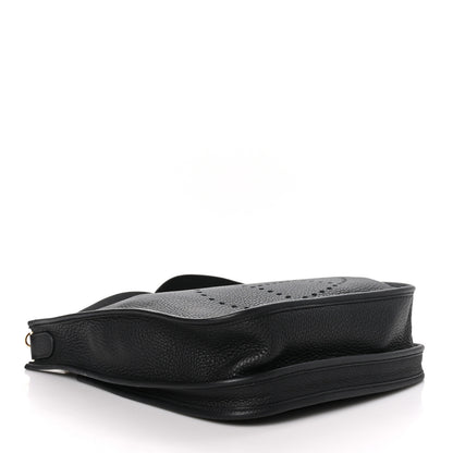 Hermes Taurillon Clemence Evelyne III PM Black 4 of 10
