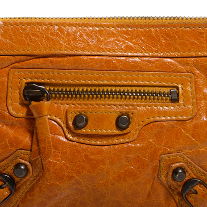 Balenciaga Agneau Porte-Monnaie Coin Purse Marigold 3 of 11