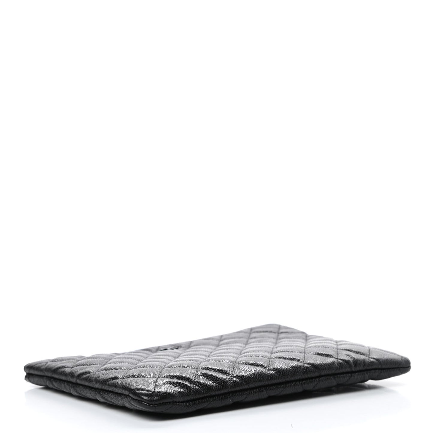Caviar Quilted Medium Cosmetic Case So Black
