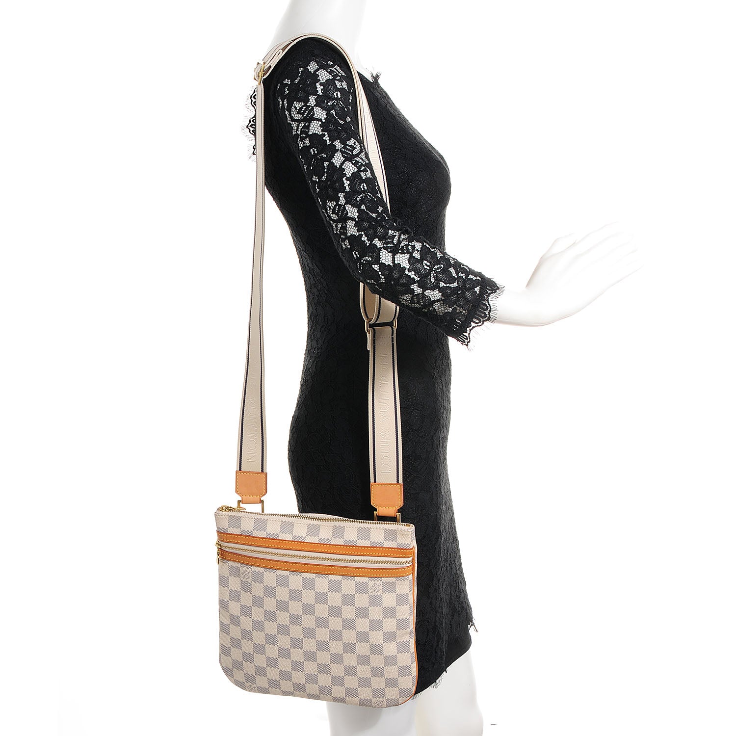 Louis Vuitton Damier Azur Bosphore Pochette 2 of 6