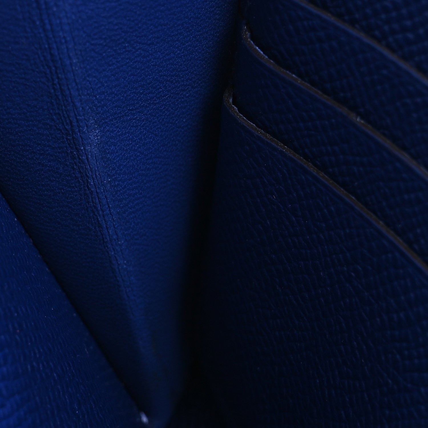 Hermes Epsom Kelly Longue Wallet Bleu Electrique 10 of 17