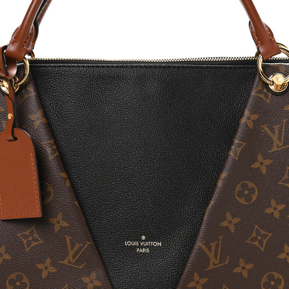 Louis Vuitton Monogram V Tote MM Black 9 of 11